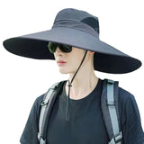 Lightweight portable outdoor camping sun hat, taking up little space making your travel more relaxed and convenient.