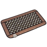 Health massage cusgermanium mattress tourmaline jade anion thermal infrared electric heating physiotherapy health care stone mat