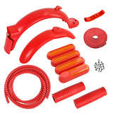 Electric Scooter Mudguard Fender e Tube Anti-Collision Strip Handlebar Grip Cable Wrap for Xiaomi M365 1S Pro 2 Accessories