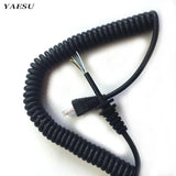 YAESU MH-67A8J Handheld PTT Mic Replacement RJ45 8-Pin Speaker Microphone Cable for VERTEX VX-2108 VX-2208 VX-2508 Car Radio