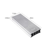 1pc Two-Way Radius Block Aluminum Aolly Fret Leveg Fingerboard Luthier Tool Guitar Bass Sanding Beam