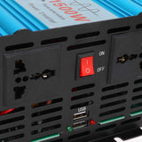 Sine Wave Inverter 1500W DC 60V 72V to AC 220V for Household Appliances