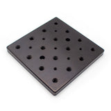 100X100X9Mm Magnetic Adapter Double Density Optical Plate Breadboard M4/M6 Screw Holes Alloy Steel Material