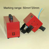 KT-QD05 Portable Pneumatic Marking Machine Car Frame Marking Machine Chassis Number Marking Machine 220V 400W 0.2-0.6MPa 0.1-2MM