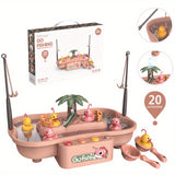 Delightful Children's Electric Magnetic Fishing Game - Perfect Birthday Gift!