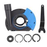 125Mm Angle Grinder Kit With Universal Surface Dust Collection Cover For Concrete Dia Grinding Wheels