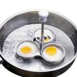 1pc Egg Poacher Insert Stainless Steel Poached Egg Cooker Eggs Poaching Cups Egg Poachers Nonstick Induction Cooktop Egg