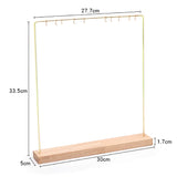 Display Rack Stand Holder Earrings Hanging Organizer Showcase