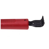 17.5" Long Black Red Plastic Back Knock Scratcher Rela Massage Hammer