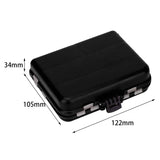 141Pcs Kit 3 Way Lock Snaps e Connector Barrel Swivels for Trout Freshwater Saltwater Sea Fishing