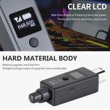 1 Pair of Wireless Microphone System - Rechargeable UHF with DSP Transmitter and Receiver, 2 Modes