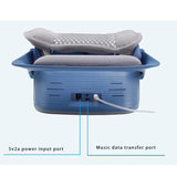 Heating elastic traction multifunctional massage pad vibration physiotherapy massager