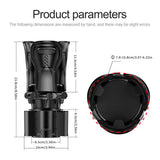 Cup Expander 2 in 1 Multifunctional Automotive Drink Mount with 360° Rotating Adjustable Car Dual Bottle Holder