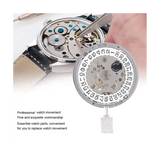 NH35/NH35A 3 O'Clock White Calendar High Precision Mechanical Automatic Watch Movement Replacement
