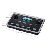 MOOER PE100 Portable Multi-Effects Processor - Guitar Effect Pedal with 39 Effects, 40 Drum Patterns, 10 Metronomes, Tap Tempo