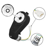 2 Pcs Kids Ride on Car Gearbox 550 12V 40000RPM Electric with GearBox High Speed RS550 DC Motor Match