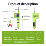 Automotive Circuit System Tester Multifunctional Activation of Leakage Components In Car Fuel Injectors Vehicle Relay Detector