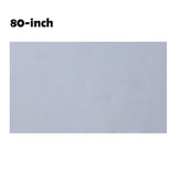 16: 9 portable cloth frameless 60-133 inch projection screen foldable wall mounted home theater office movie