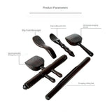 Purple sandalwood Shengyang detoxification, scraping shovel, back massage, acupuncture points, meridians and tendons