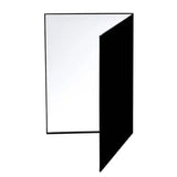 A3 Thickened Photography Cardboard Reflector Foldable Standing Shooting Still Life Supplement Light Black And White Edge Photo