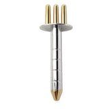 Titanium alloy straight head detachable magnetic massage cervical spine massager manual meridian stick acid discharge stic
