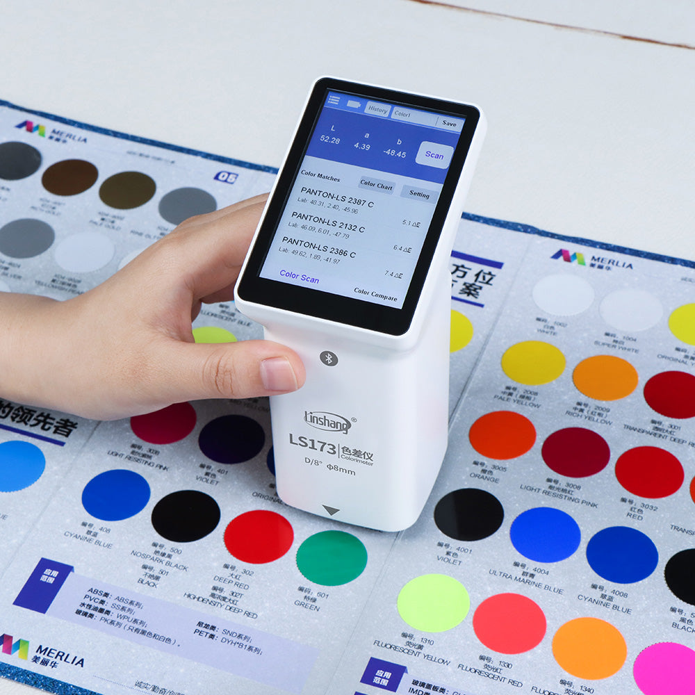 LS173 Multifunctional Colorimeter Color Analyzer for Coating Ceramic P ...