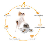 MultiFunctional Training Game Slow Feeder NonSlip Bowl Cat Dog Food Dispenser Pet Accessories Dog Puzzle Toys Press Leaking Food