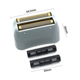 Shaver Replacement Foil and for 17150 17200 Washable 3D Intelligent Floating Shaving Blade Gold