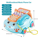 Baby Toys Musical Phone Car Phone Educational Early Education Baby Simulation Seat Machine Toys