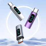 Versatile 2.0 Accessory Usb C Adapter with Digital Display 27w Charging Data Transfer Otg