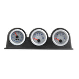 Triple Auto Car Meter Pod Cup Mount Gauge Holder for Holding Three Automobile Gauges 2in/52mm Diameter