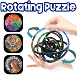 360 Degree Dimensional Rotation Double-Sided Circular Toy Rotating Puzzle For Children's Christmas Gifts