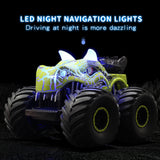 2023 New Dinosaur 6WD Sound And Light Jet Off-road Remote Control Stunt Car Children's Toy Birthday Gift