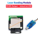 High Precision Module Industrial Infrared Rangefinder TTL/485/RTU 4-20mA 0-10V Laser Ranging Sensor Analog