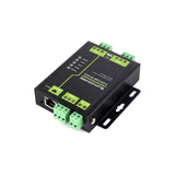 Industrial Grade Server, 2-Ch RS485 + Ethernet Port, Supports Repeater / CAN To RS485, Dual SOCKE