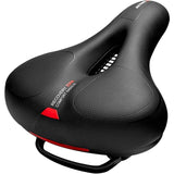 Oversized Comfort Bike Seat, Wide Comfortable Bicycle Seat Cushion Men Women, Memory Foam Padded For Peloton