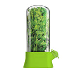 Refrigerator Herb Crisper Saver Pod Container Vegetable Preserving Bottle Keep Herb/Cilantro/Mint/Parsley/Asparagus Fresh Green