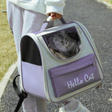 Pet Cat Carrier Backpack Transparent Bag Breathable For Cats Small Dogs Carrying Cat Carrier Bag Outdoor Travel