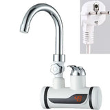 Electric Hot Faucet Kitchen Instant Heating Tap Water Heater with LED