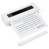 A4 Thermal Paper Printing for Travel - Mobile Photo Wireless BT Printer, Supports 210/112mm(4''), 80mm(3''), 57mm (2'')