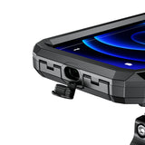 Motorcycle Waterproof Phone Holder for Bike/Bicycle/Motorcycle Handlebar Mount Rearview Mirror Touch-Screen