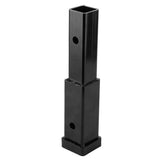 12in Trailer Hitch Extension 5000lbs Towing Extender Steel Square Tube for Class 3/4 2in Receiver Steel