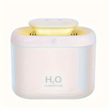 1pc, Air Humidifier, 111.59oz Portable 7 Colors Large Capacity Air Humidifiers Low Noise Silent Humidifier With Led Light