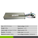 Ebike 48V 1000W/1500W/2000W/3000W Square Wave with Light e 50A Controller for KT LCD Display