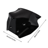 Motorcycle Windshield Deflector Protection Function Improves Stability Ensures Safe Riding Providing Clear Front ViewAccessories