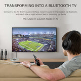 Bluetooth 5.0 Audio Receiver Transmitter 3.5MM AUX Jack Stereo USB Adapter LCD Display Wireless Dongle For PC TV Car