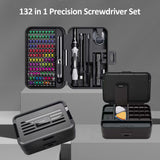 132-in-1 Micro Magnetic Mini Precision Screwdriver Set with Color-coded Identification Repair 108 Screwdrivers