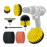 14pcs Moving Cleaning 14-piece Household Kitchen Bathroom Tools Electric Drill Brush Head Set