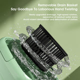 Portable Washing Machine - 4.5L, Mini Dehydratable For Dormitory, Student, Travel