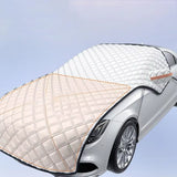 Extra Large Snow Thicken Car Winter Windshield Hood Protection Cover Snowproonti-Frost Sunshade Protector Tools